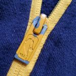 Nba Blue Cleveland Cavaliers Fleece Front Full Zip Hooded Jacket Size Medium Photo 5