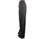 Urban Outfitters BDG Black High Rise Wide Leg Carpenter Cargo Denim Jeans Sz 29 Photo 1