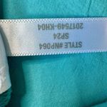 Madewell The Oversize Straight Hem Signature Shirt Shaded Aqua Size S NWT Photo 12