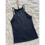 SKIMS  Cotton Rib Long Tank Soot Size Large Photo 4