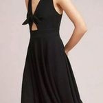 Anthropologie  Hutch April Black Keyhole Dress Small A Line Sleeveless Photo 0