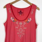 Johnny Was  Sleeveless Embroidered Pink Dress Photo 2