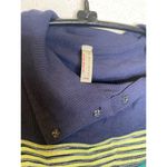 Free People FP Movement Mountain Mama Striped Layering Stretchy Crop Top NWOT Sz XS Navy Photo 1