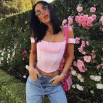 I am gia Pink Corset Top Photo 5