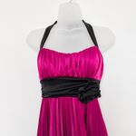 Speechless Y2K  Womens Halter‎ Babydoll Dress SzS Pink Black Pleated Fairy Grunge Photo 1