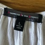 Happening in the present  white cold shoulder top Photo 23