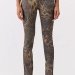 Urban Outfitters #9 NWT  BDG Ankle Zip High Rise Skinny Jean in Brown Motif Photo 1