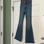 Free People We The Free Jayde Blue Flare Jeans Photo 3