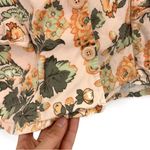 Sundance Flannel Pajama Set Peach Green Florals M Photo 3