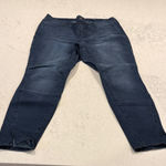Kaari Blue  Curvy Dark Blue Skinny Ankle Denim Jeans size 14W Photo 0