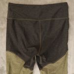 Outdoor Voices Tri-Color 7/8 Springs Leggings Green Grey Women's size Small Photo 7