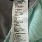 Adidas NWT  Advance Soft Warm Quilted Full Zip Turquoise/Grey Bomber Jacket Photo 8