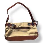 Vintage Etienne Aigner Beige Canvas Leather Shoulder Bag Classic Neutral Purse Tan Photo 1
