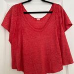 Free People  Coral Shirt Photo 0