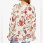 Sanctuary Anthropologie  Prairie Days Smocked Long Sleeve Top Size Large Photo 5