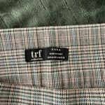 ZARA  Gray Plaid Slim Fit Pants Size Medium Photo 5