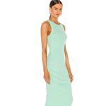 Michael Stars New.  pale mint green midi dress with slit. Normally $119 Photo 9