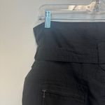 joe's jeans Joe’s Jeans Black High-Waisted Belted Utility Shorts Linen-Blend Gorpcore Sz 30 Photo 5