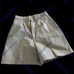 Lands' End Lands’ End Women's High Rise Pleated A-line 5" Cotton Shorts, size 6T, NWT Photo 2