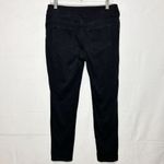Ruby Rd . Skinny Jeans Womens 10 (31x28.5) Black Stretch Pull-On Faux Pockets Photo 3