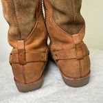 Teva  De La Vina Dos Tall Bison Waterproof Leather Brown Over the Knee Boots Photo 5