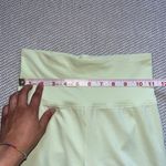 Nordstrom Long Lime Green Yellow High Waisted Bike Shorts Sz Xs Photo 2