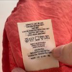 Anthropologie Maeve Off Shoulder Ruffle Islander Top Coral Size XS Photo 3