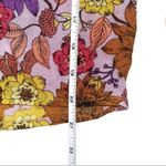 Raga Anthropologie Floral Long Sleeve V-Neck Blouse SMALL Photo 6