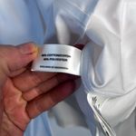 Cutter and Buck White Button Up Dress Shirt Long Sleeve "Elite Producer" Logo LG Photo 8