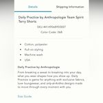 Daily Practice (Anthropologie) Pink Terry Cloth Shorts Photo 1