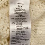 Madewell Charley pointelle alpaca blend ivory colored sweater. Size small Photo 7