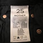 MOTHER Denim MOTHER Women's The Looker Wash 9 Lives Jeans Distressed Denim Black Size 25 Photo 8