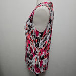 Jones StudioFloral Print Sleeveless Top Size Medium Pink Photo 1