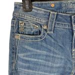 Miss Me New Jeans Womens Sz 26 Signature Skinny Denim Embroidered Cross Pockets Photo 4