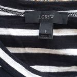 J.Crew  Black/White Striped Dress SIZE S Photo 2
