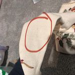 Tiara International Vintage 90s  Ugly Christmas Cream Sweater with ornaments Photo 7