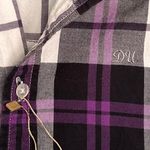 Handmade DEF LEPPARD Reworked Flannel Small Unisex XS Photo 6