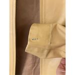 Preston & York  women’s Collarless Soft Leather Jacket Size Small Tan Photo 5