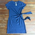 Gap NWT Foreversoft Sarong 100% Cotton Mini Dress ~ Size M 💚🍄 Photo 6