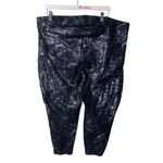 Torrid Premium Legging - Metallic Splatter Black Size 4X Photo 6