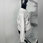 Guess  crop top white and black size large sweatshirt S-11‎ Photo 2