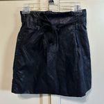 Free People faux leather mini skirt size 0 Photo 0