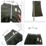 st. john's bay St. John’s Bay Mid Rise Capi Pants Sz 16 Green NWT Photo 6