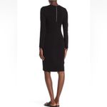 Vince Classic Black Long Sleeve Sheath/Pencil Dress Size XS Photo 8