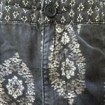 Knox Rose  High Rise Relaxed Fit Pull On Shorts; Black Paisley; size XL Photo 6