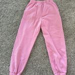 Brandy Melville Bubble Gum Pink Sweatpants Photo 0