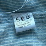 Sea New York Striped Blue Denim Jumpsuit Distressed Size 0 Sleeveless Photo 11