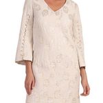 Trina Turk 💕💕 The Selfie Dress ~ Pavo Jacquard Winter White 10 NWT Photo 0
