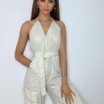 ZARA jumpsuit cargo parachute with belt Photo 2