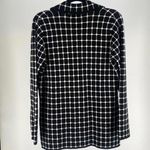Max Studio Stylish Black and White Checked Blazer - Size S Photo 1